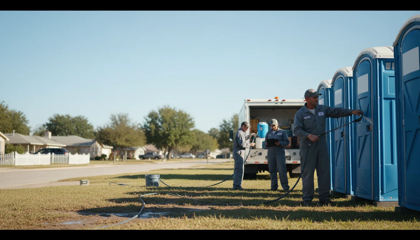 Long-Term Portable Toilet Rental in Ewing, MO near me